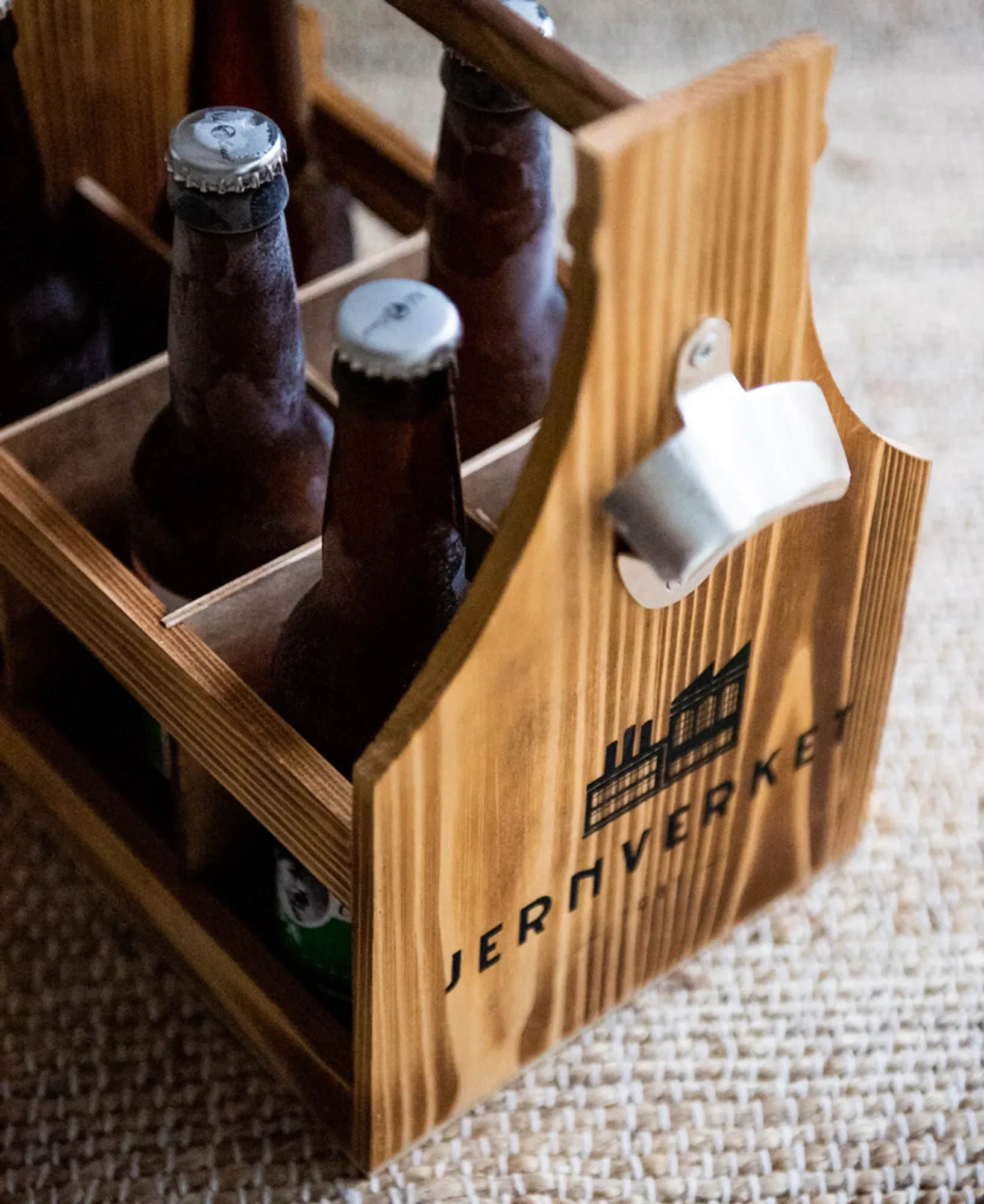 Dryckeslåda i trä från Jernverket - Image 2