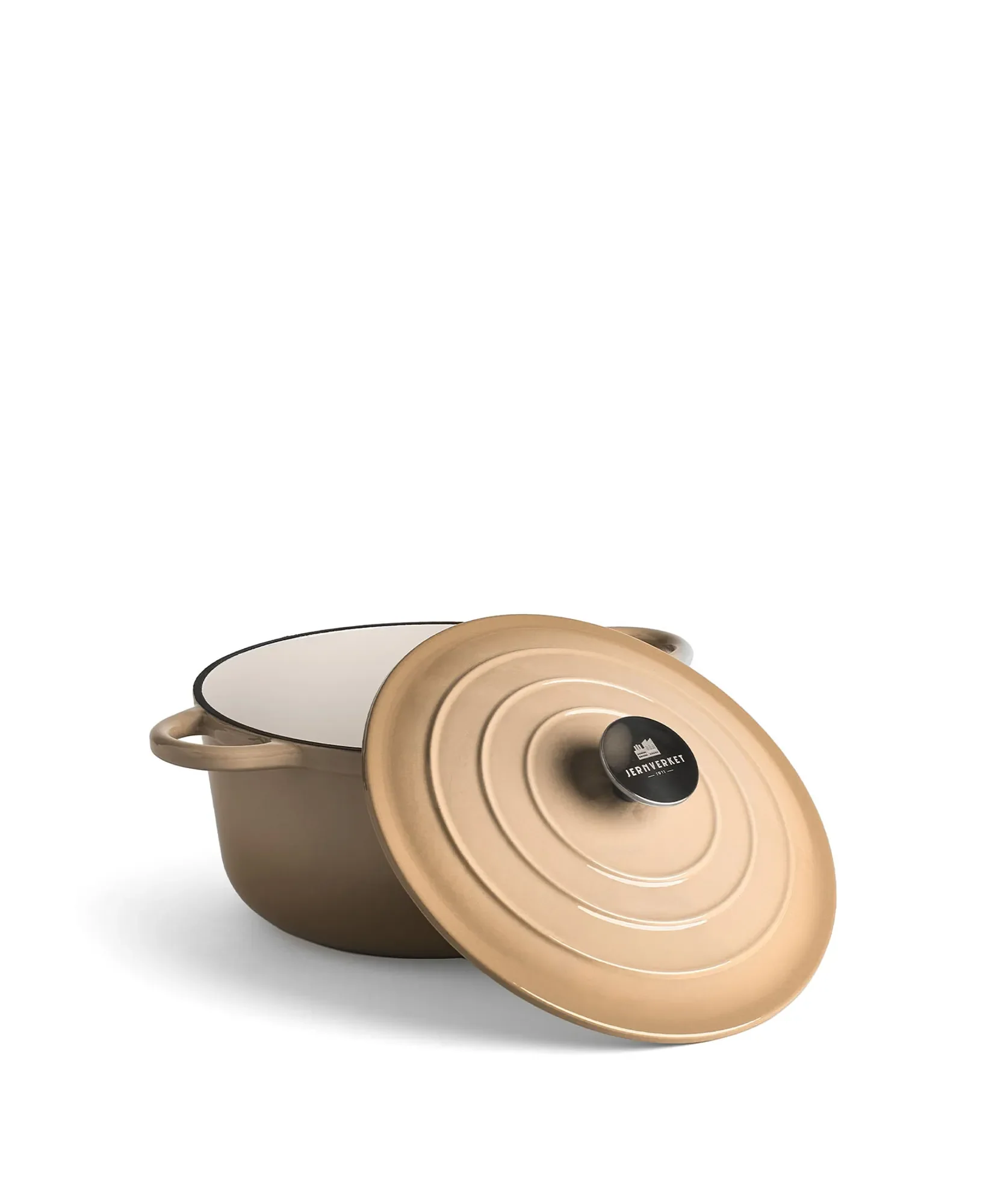 Gjutjärnsgryta från Jernverket 4,2L - Blanco Crema - Image 3