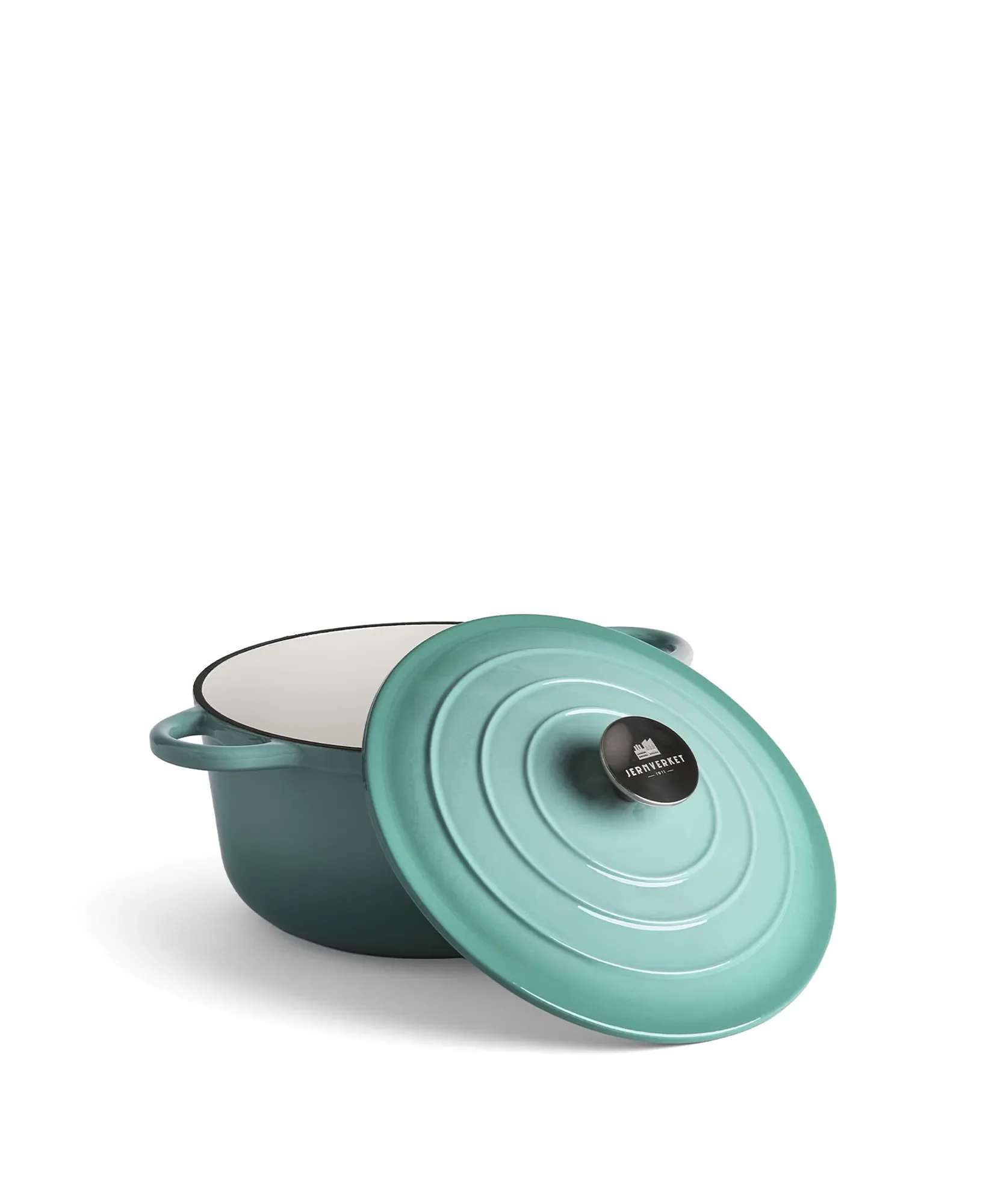 Gjutjärnsgryta från Jernverket 4,2L - Retro Verde - Image 3