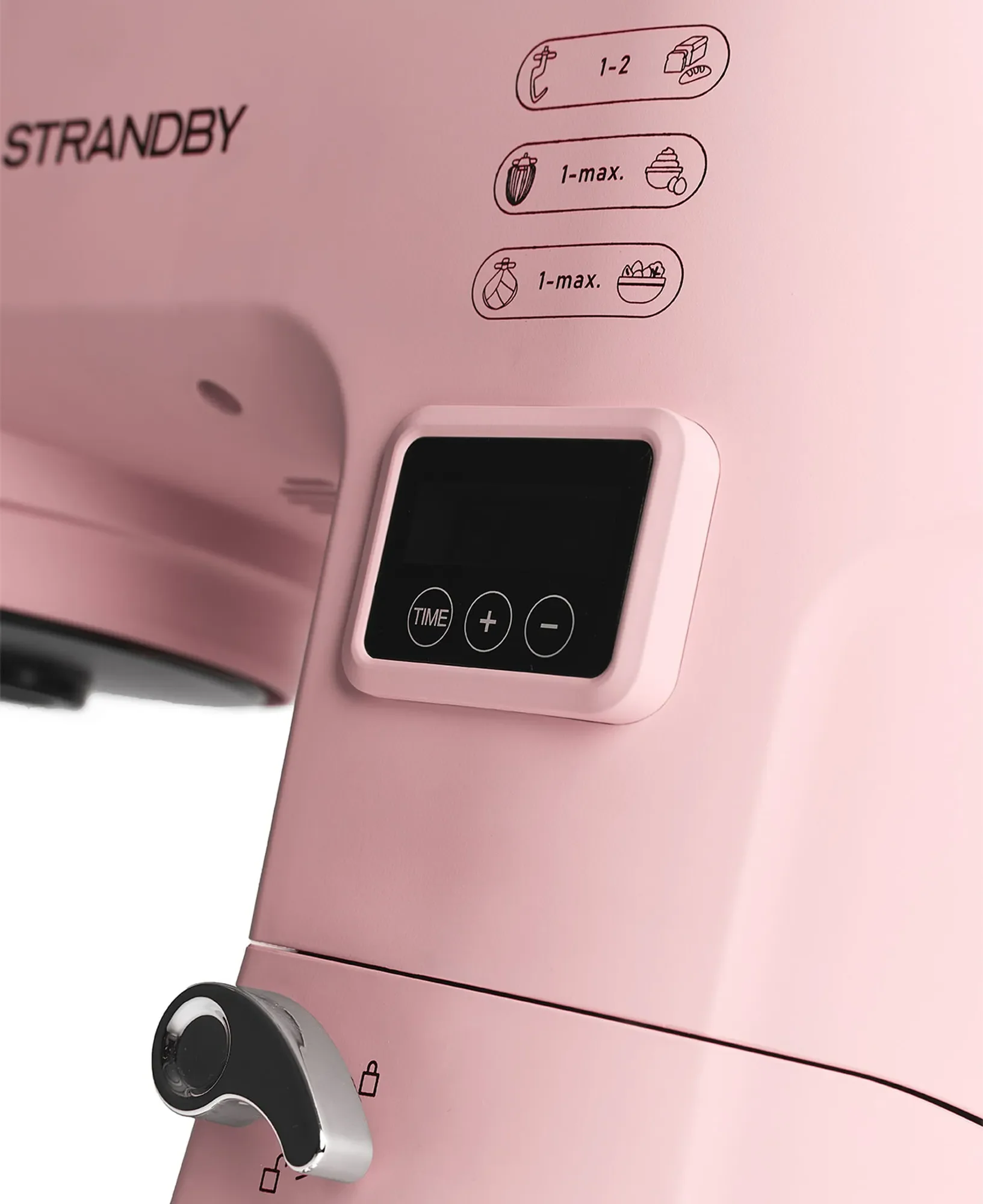 Kraftfull Köksmaskin från Strandby 7L - Retro pink - Image 3