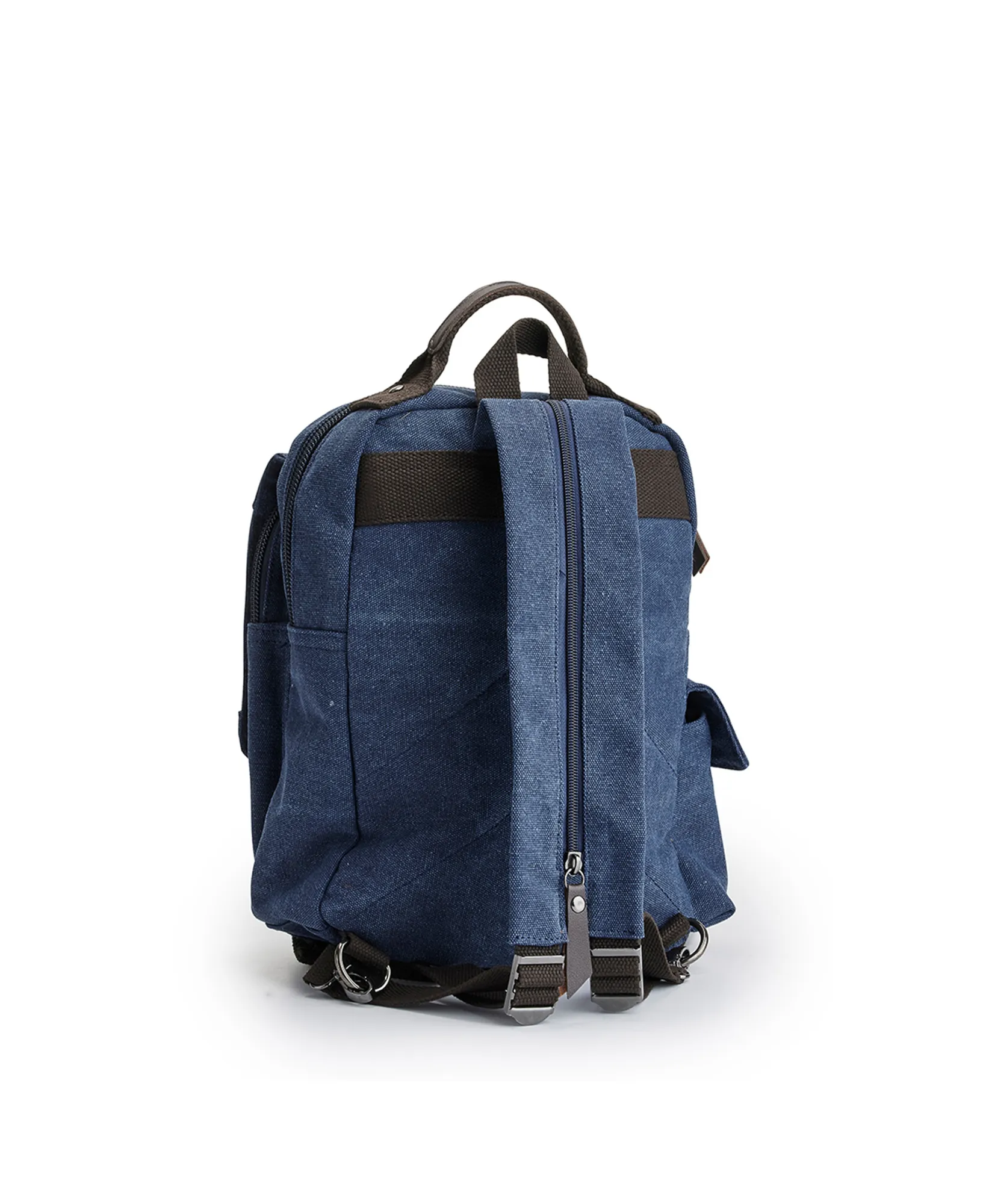 Praktiskt ryggsäck från Sutherland & Sons – Blå - Image 3