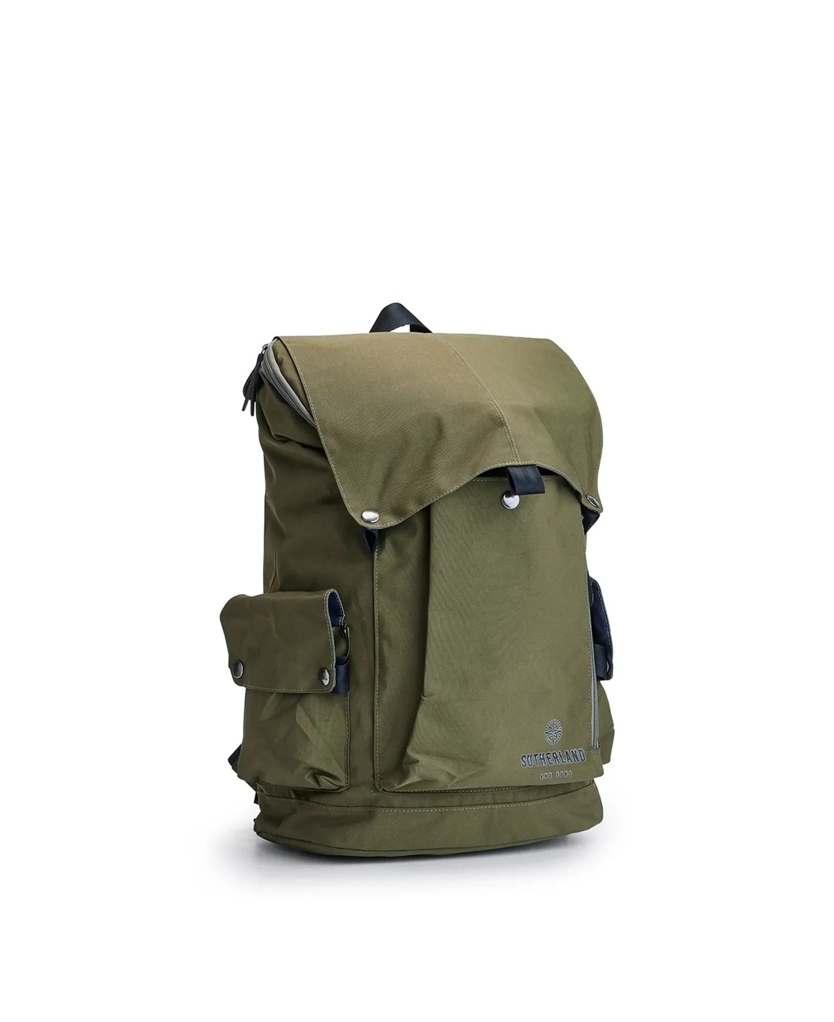 Snygg ryggsäck i canvas från Sutherland & Sons - Green