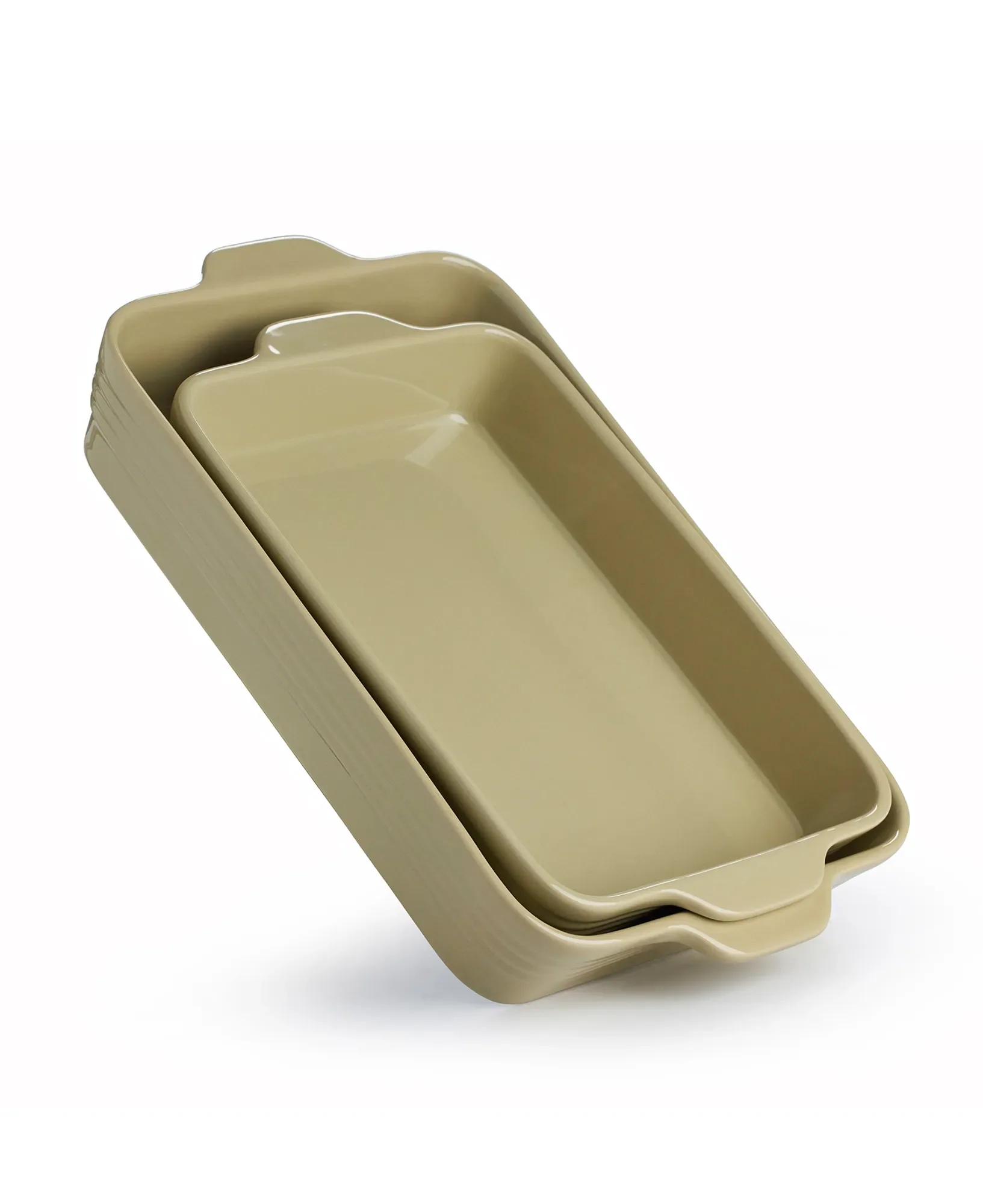 Snyggt set om 2 ugnsformar – Glossy Macchiato - Image 5