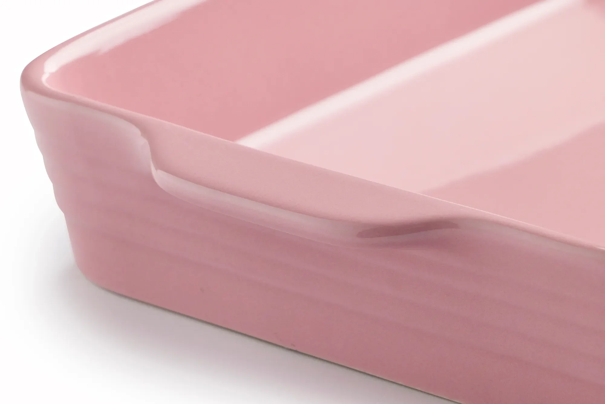 Snyggt set om 2 ugnsformar - Glossy Pink - Image 3
