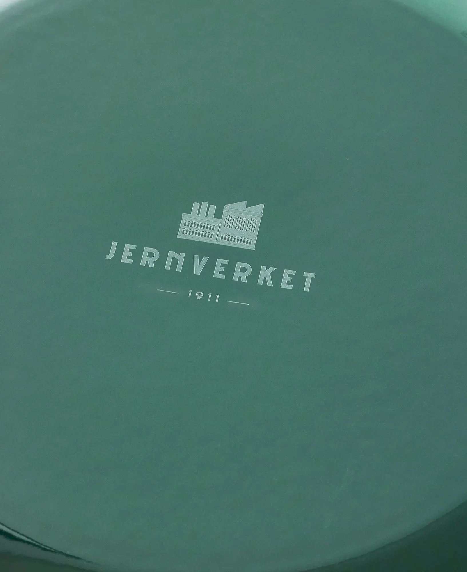 Stekpanna i Gjutjärn med keramisk beläggning från Jernverket 28cm - Grön - Image 3