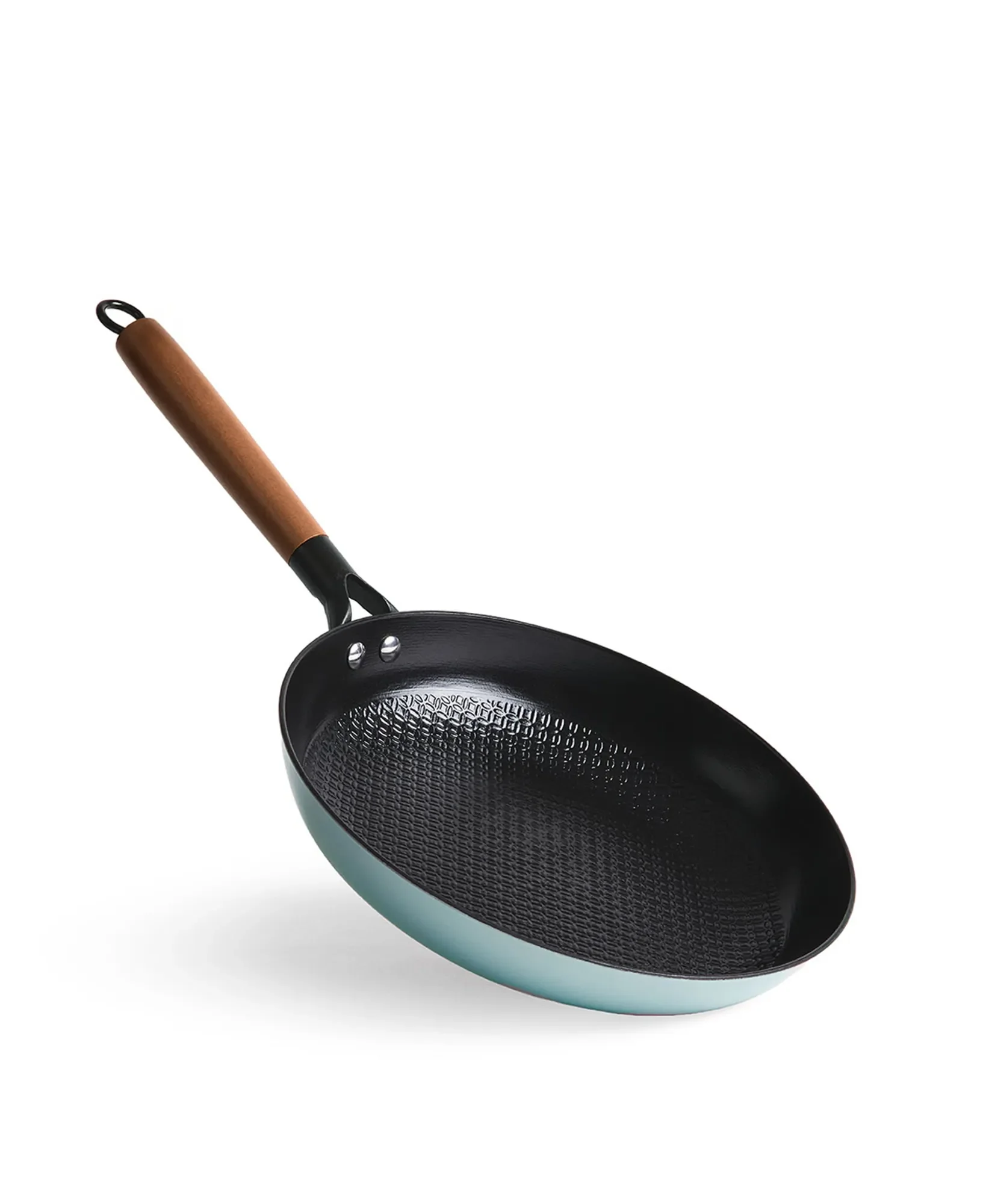 Jernverkets stekpanna i lättviktsgjutjärn 28 cm - Retro Grön