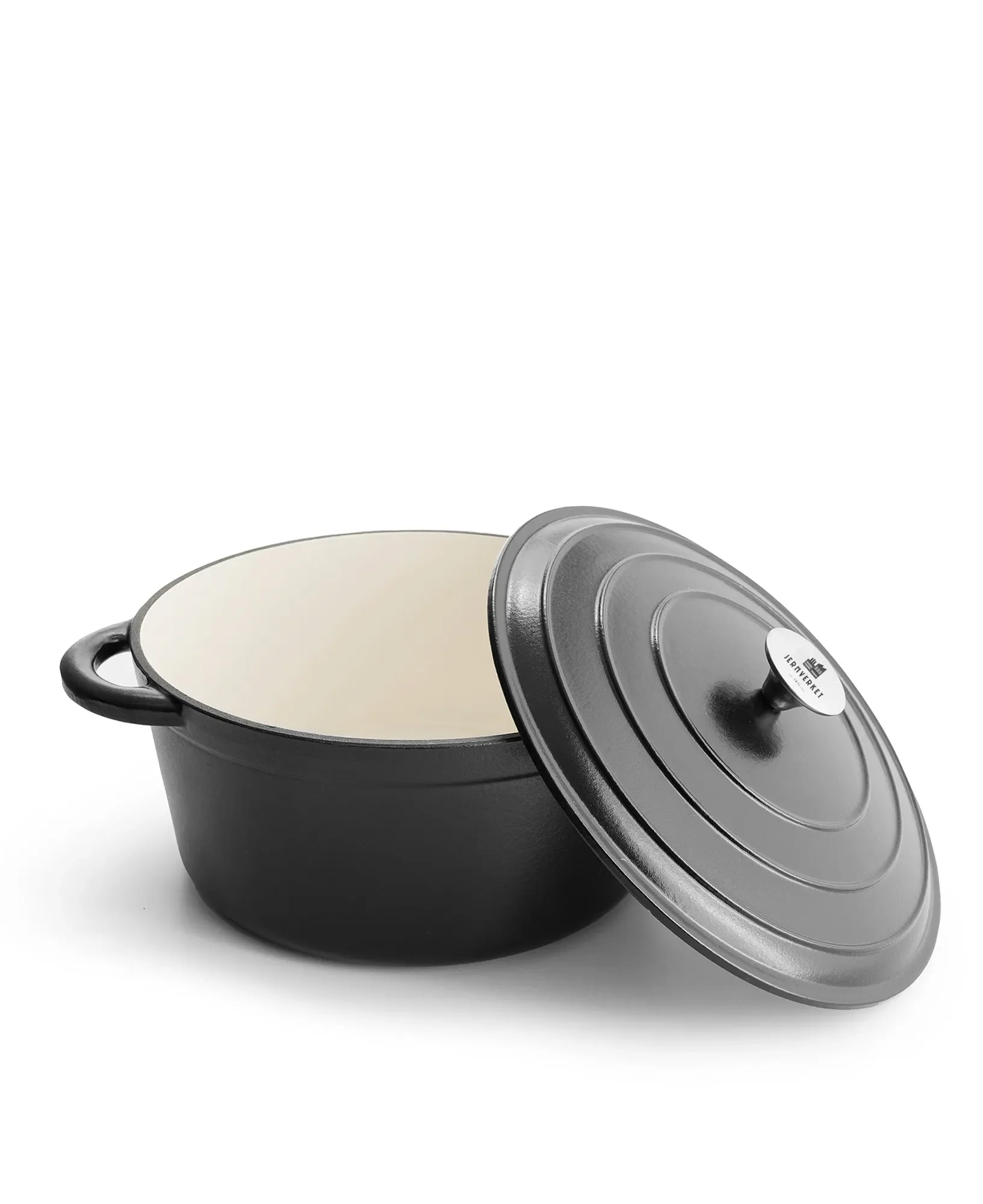 Stor Gjutjärnsgryta från Jernverket 7L - Oscuro Mate - Image 2