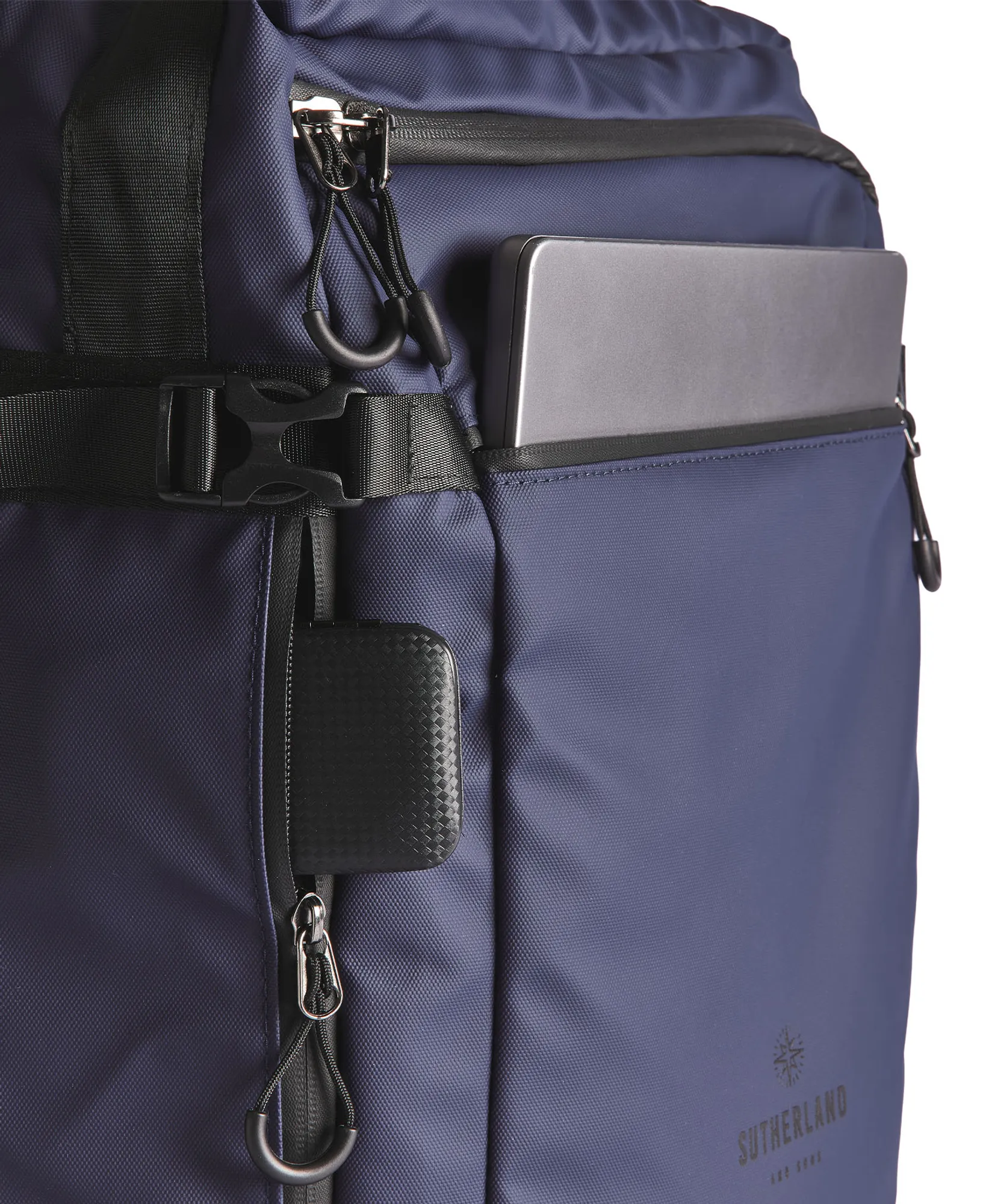 Sutherland & Sons Cabin Trolley Weekender 20L - Navy - Image 3