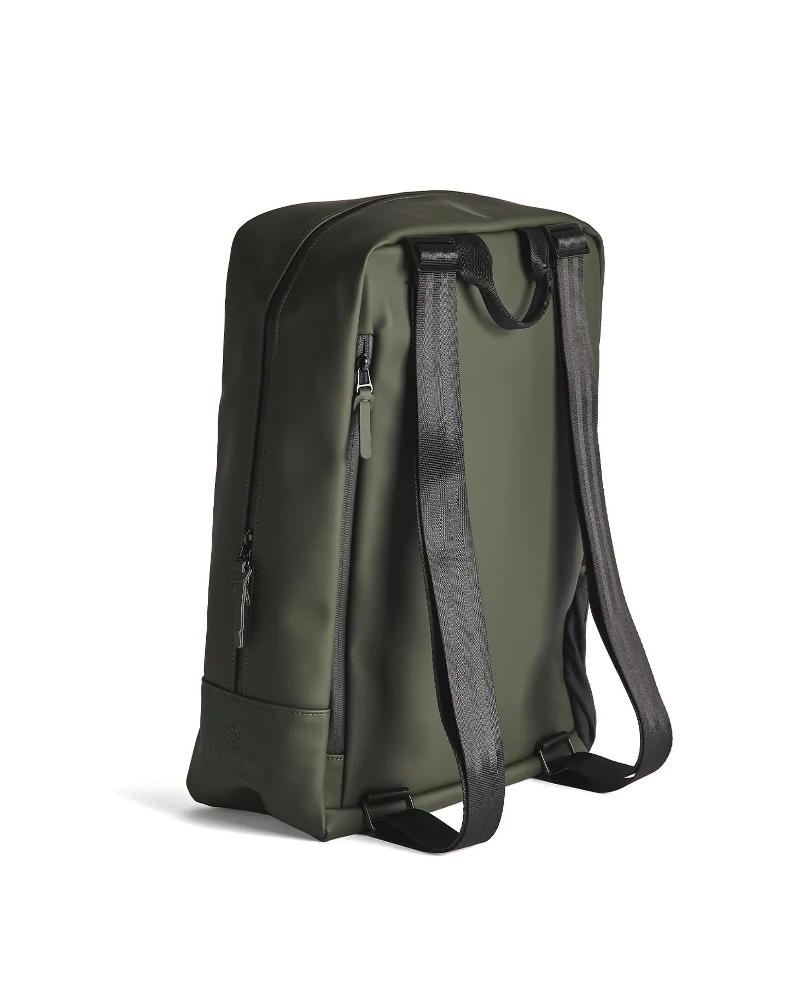 Sutherland & Sons Urban PU Backpack - Green - Image 2