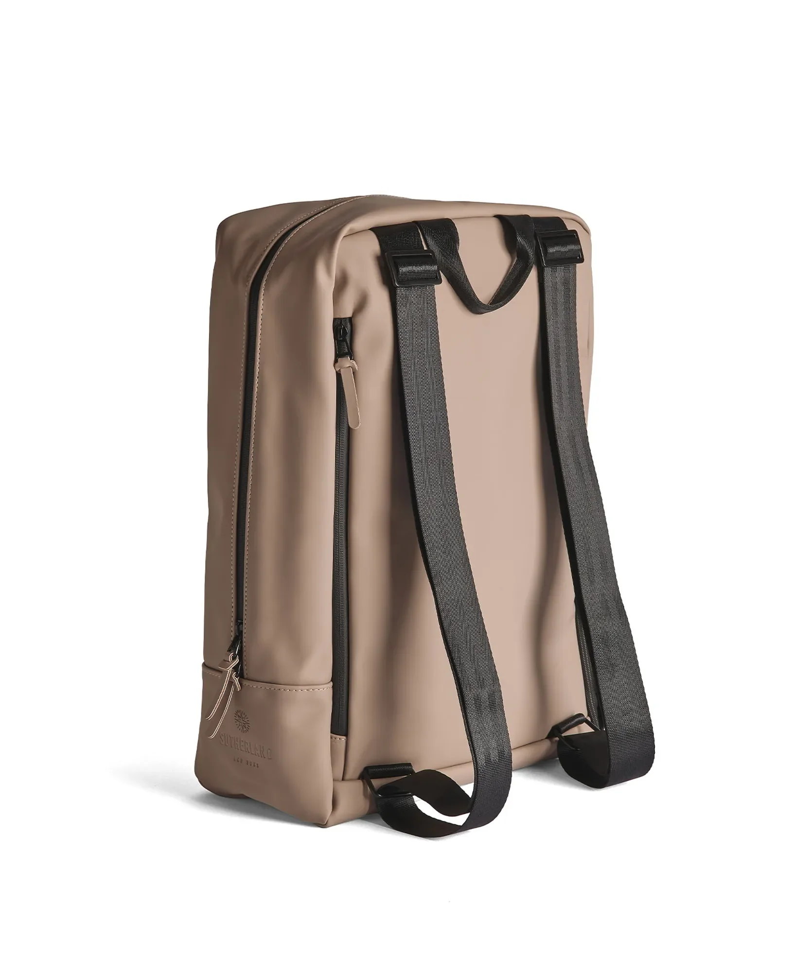 Sutherland & Sons Urban PU Backpack - Macchiato - Image 2