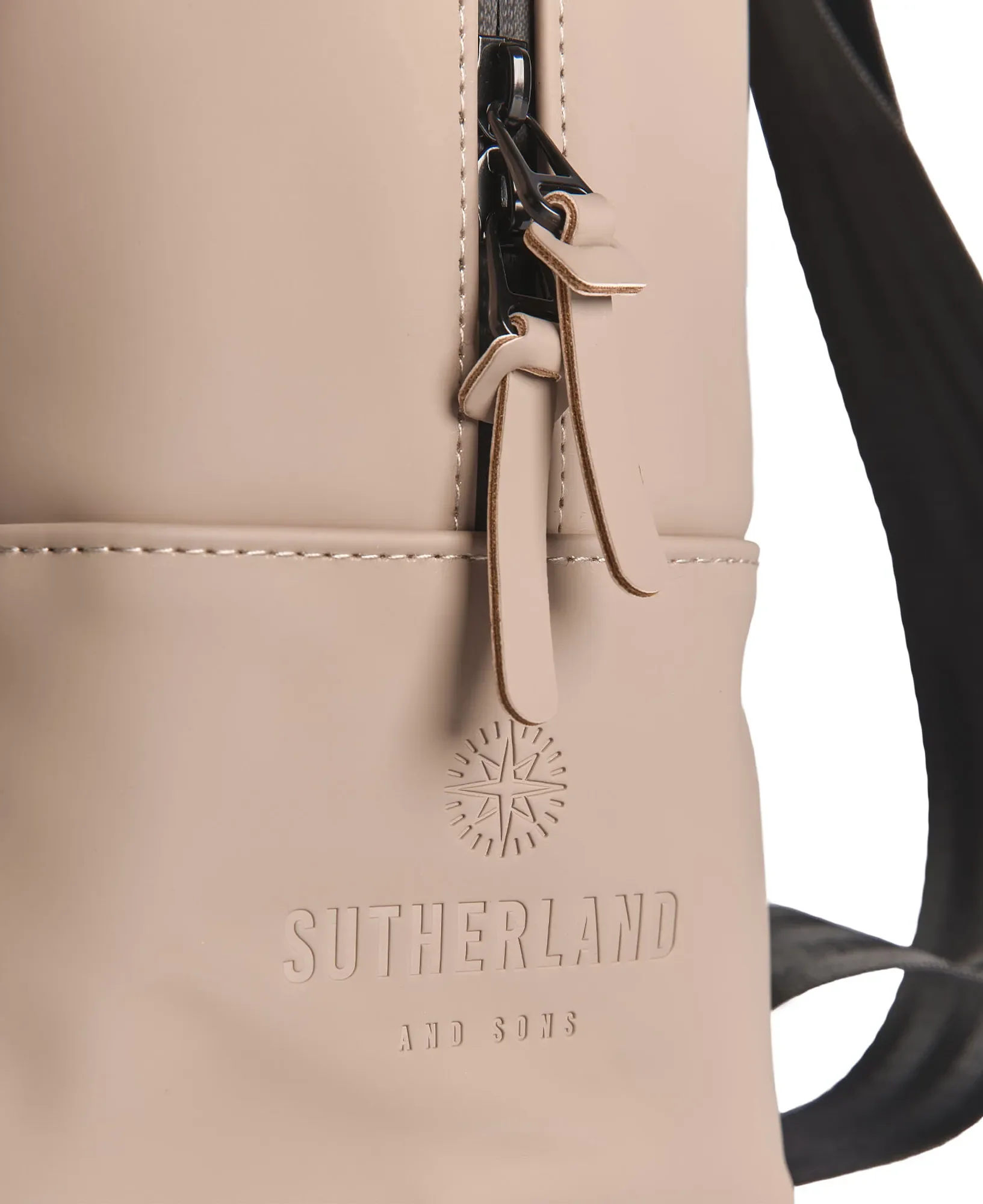 Sutherland & Sons Urban PU Backpack - Macchiato - Image 3