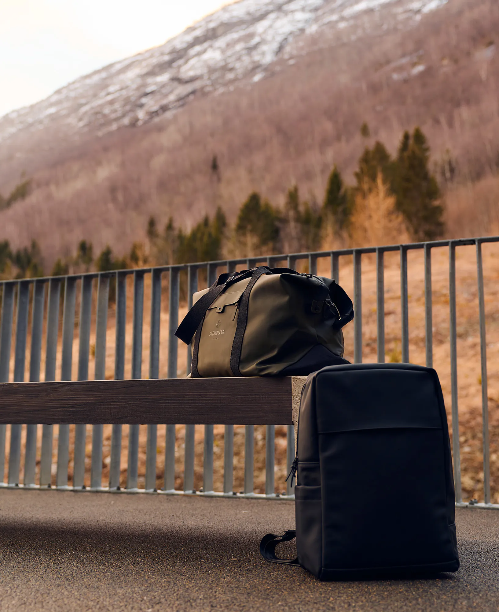 SUTHERLAND & SONS Weekendbag - Green - Image 5