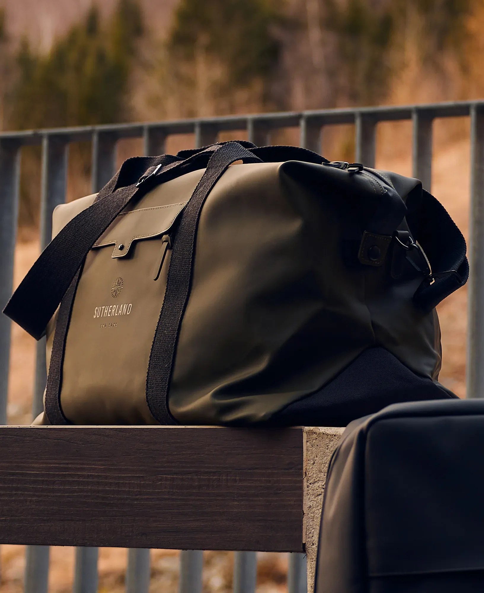 SUTHERLAND & SONS Weekendbag - Green - Image 6