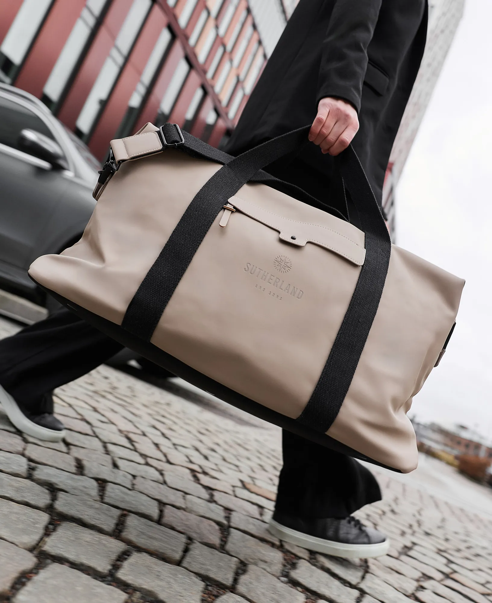 SUTHERLAND & SONS Weekendbag - Macchiato - Image 7
