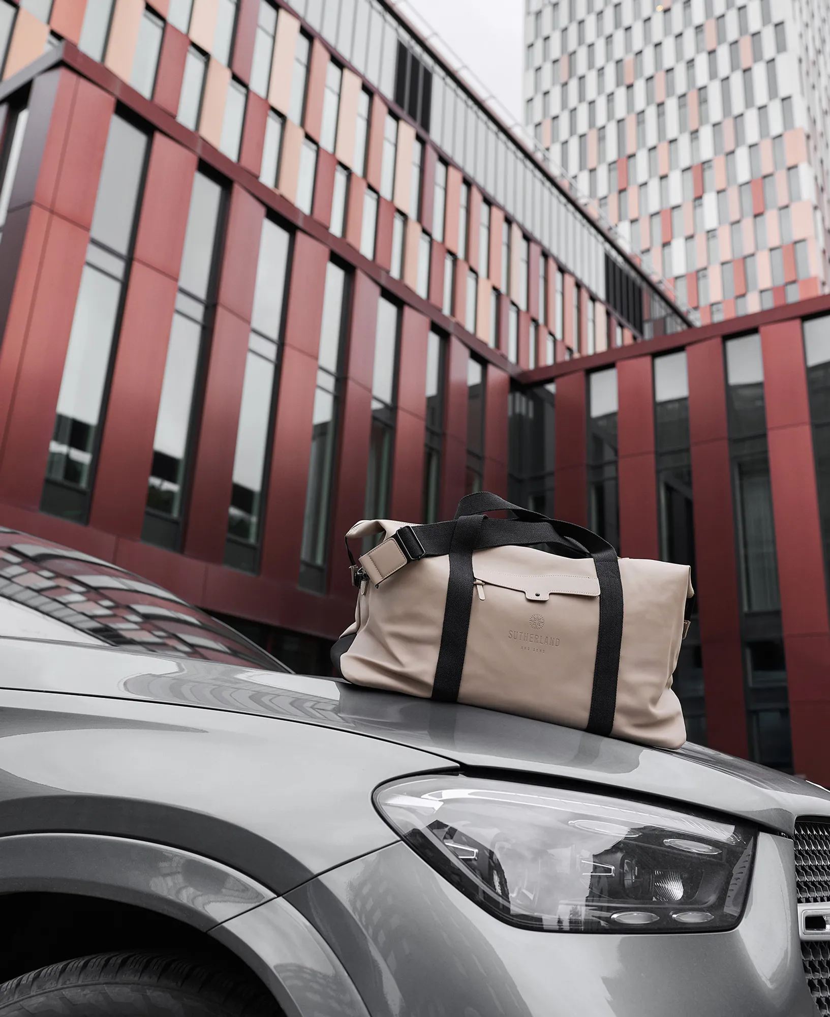 SUTHERLAND & SONS Weekendbag - Macchiato - Image 8